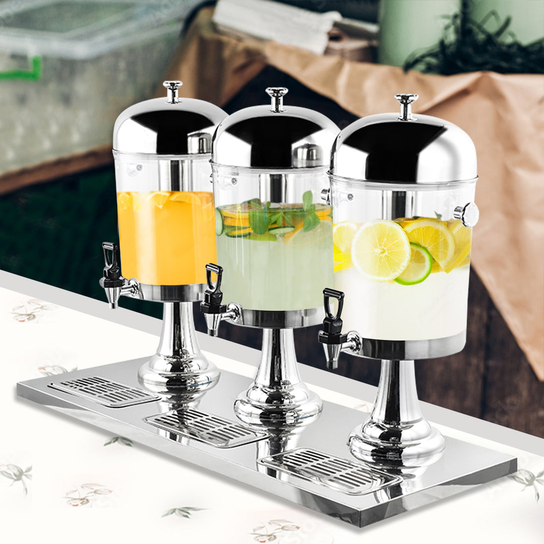 Triple Head Beverage Dispenser