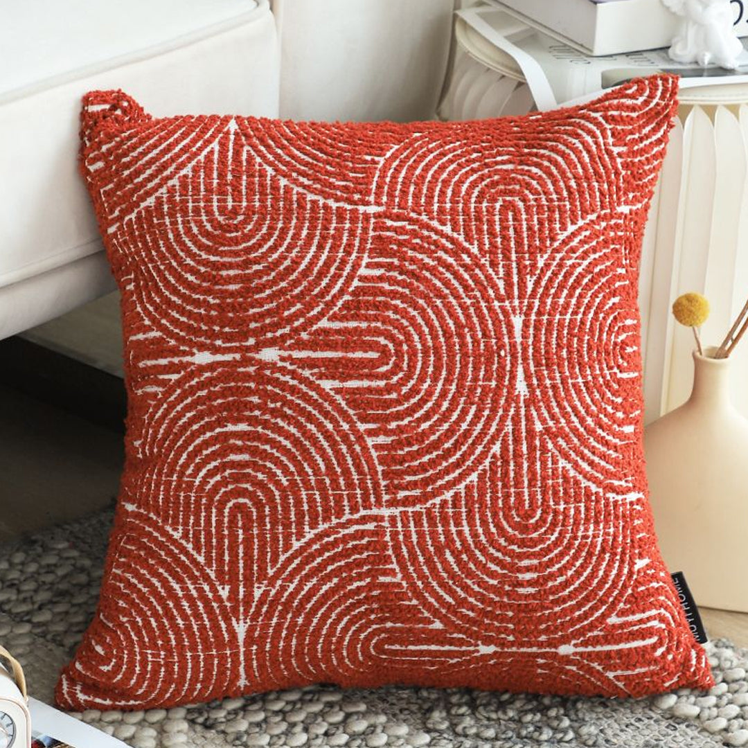 Raised Pattern Throw Pillow