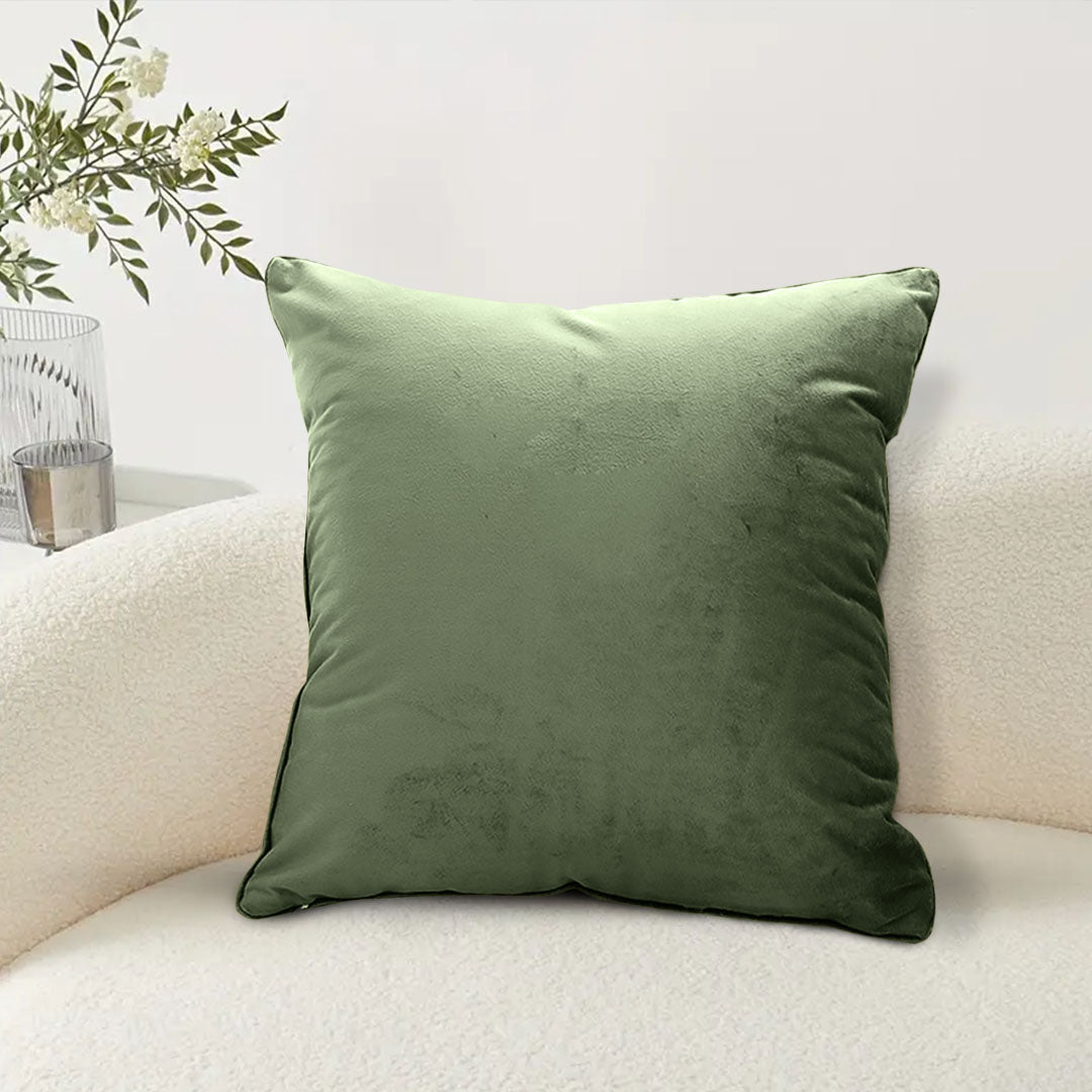 Green Foliage Pillow