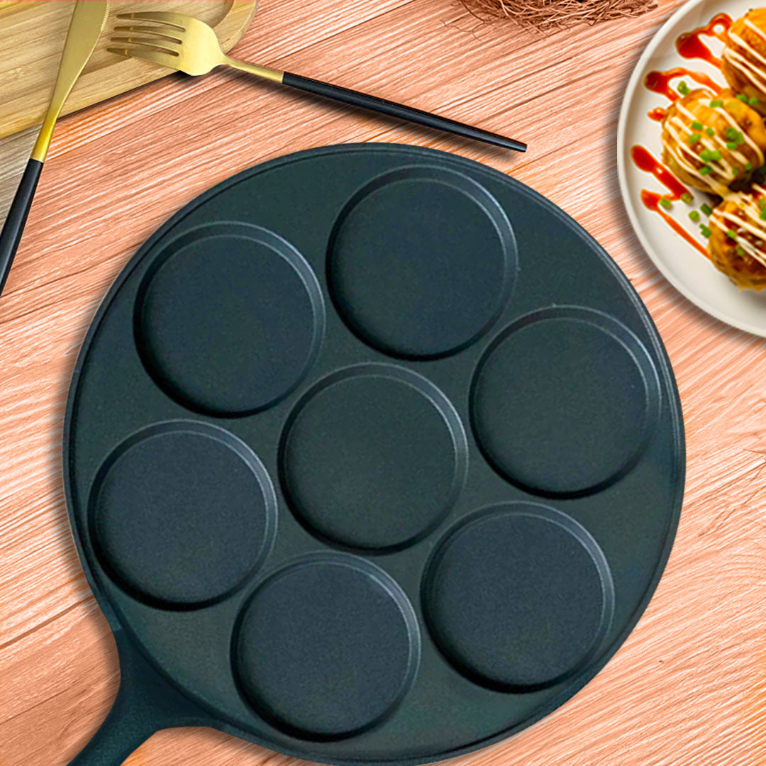 7 Molds Takoyaki Pan