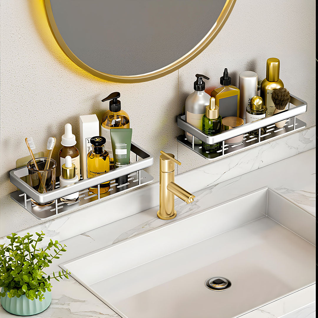 Wall-Mounted Bathroom Organiser