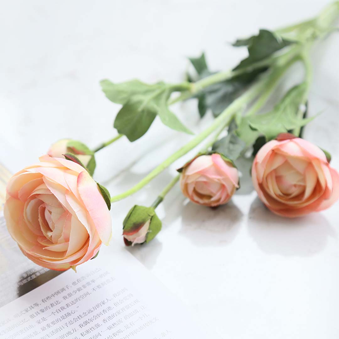 Artificial Rose Bouquet (12-Pieces)