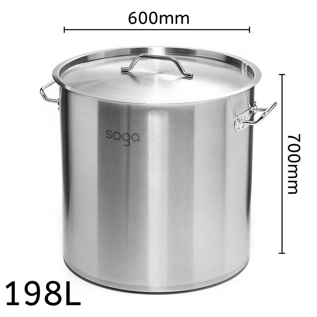 Stainless Steel Tall Stockpot