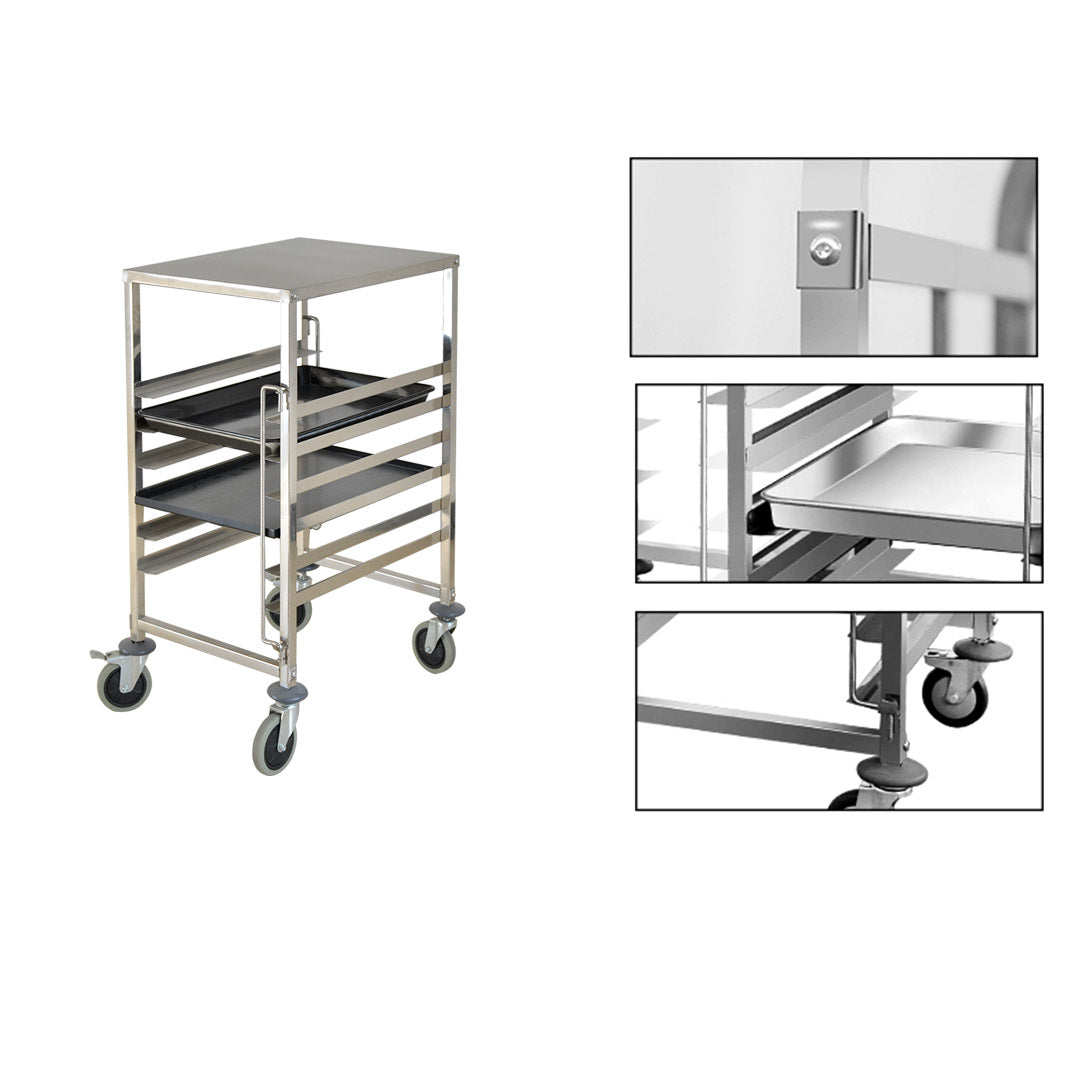 Gastronorm Racking Trolley (7-Tier)