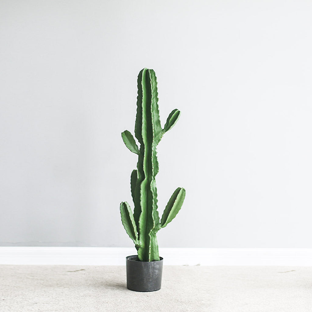 Potted Artificial Cactus Plant