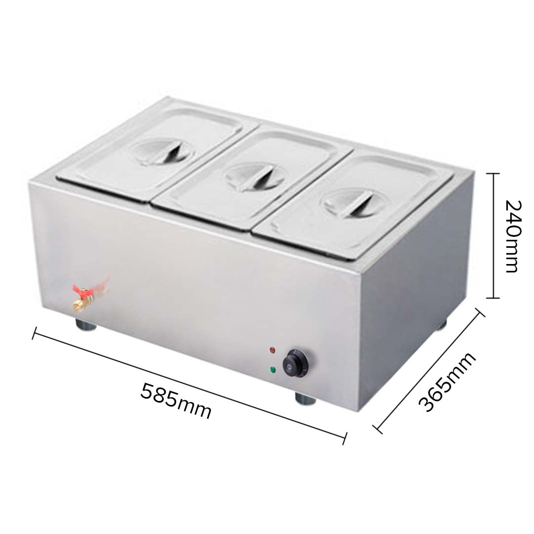 Stainless Steel Food Warmer with Lid