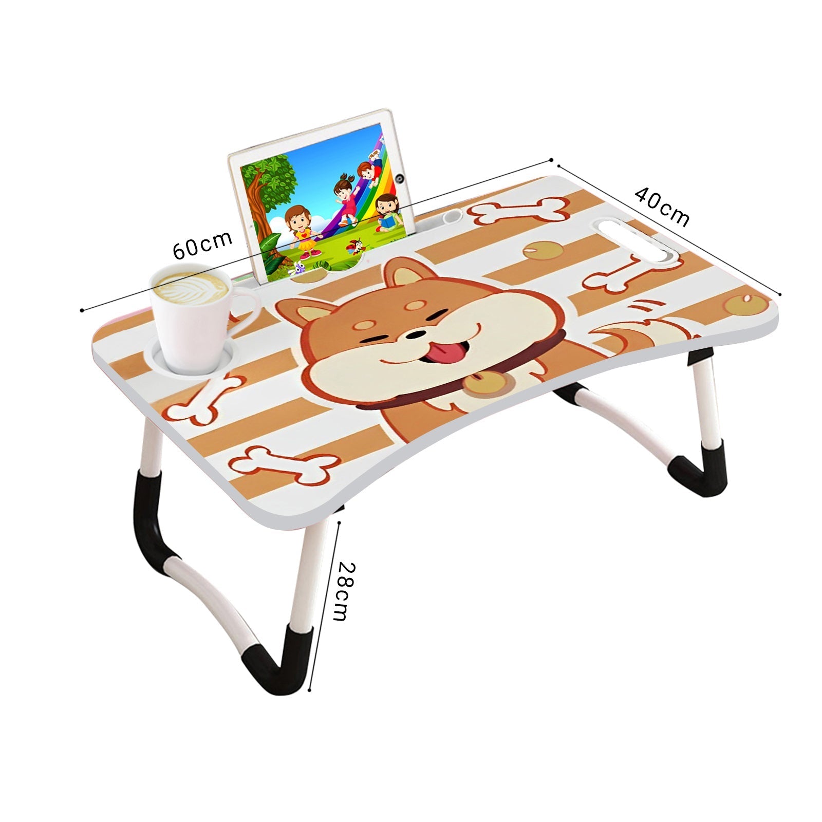 Animal Print Portable Table