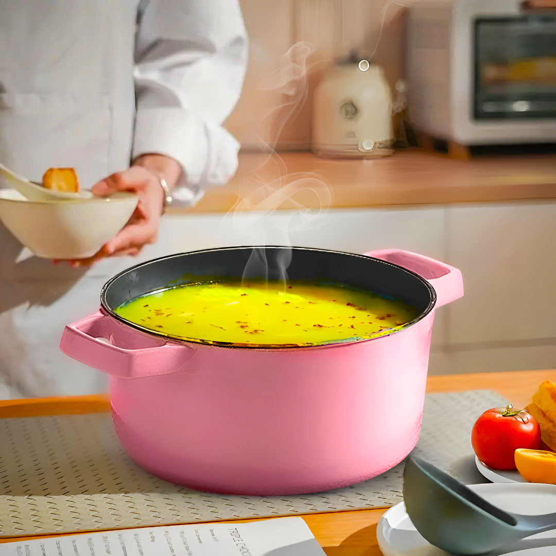 Porcelain Stew Cooking Pot