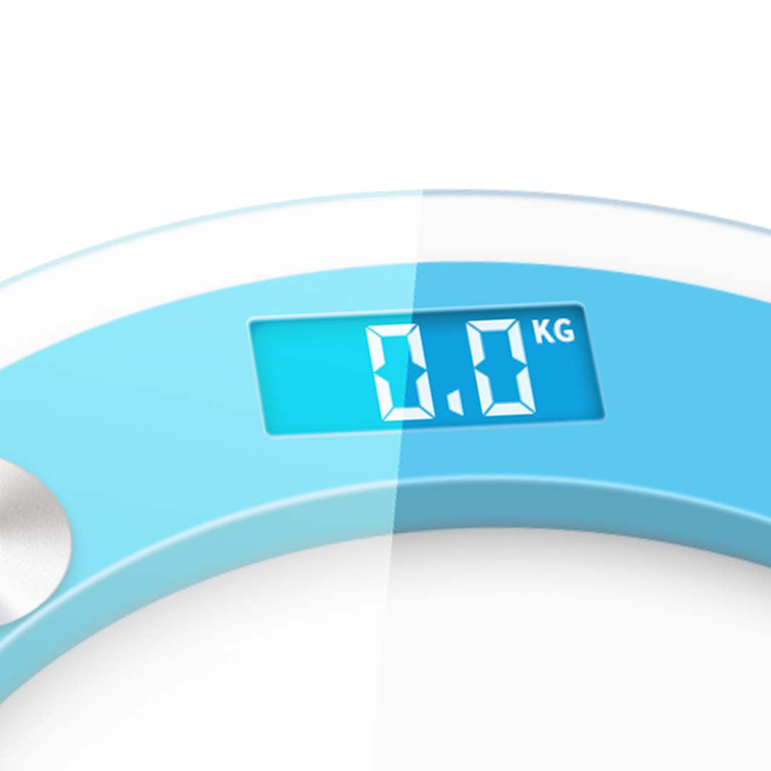 Glass LCD Electronic Scale 180kg