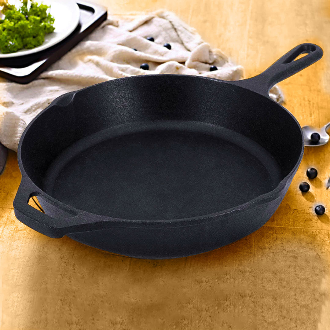 Sizzle Pan With Helper Handle