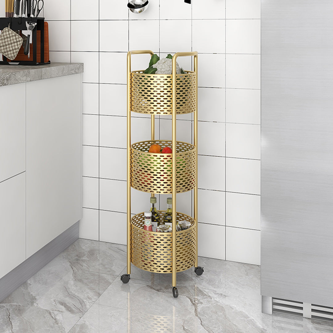 Bathroom Shelf With Wheels