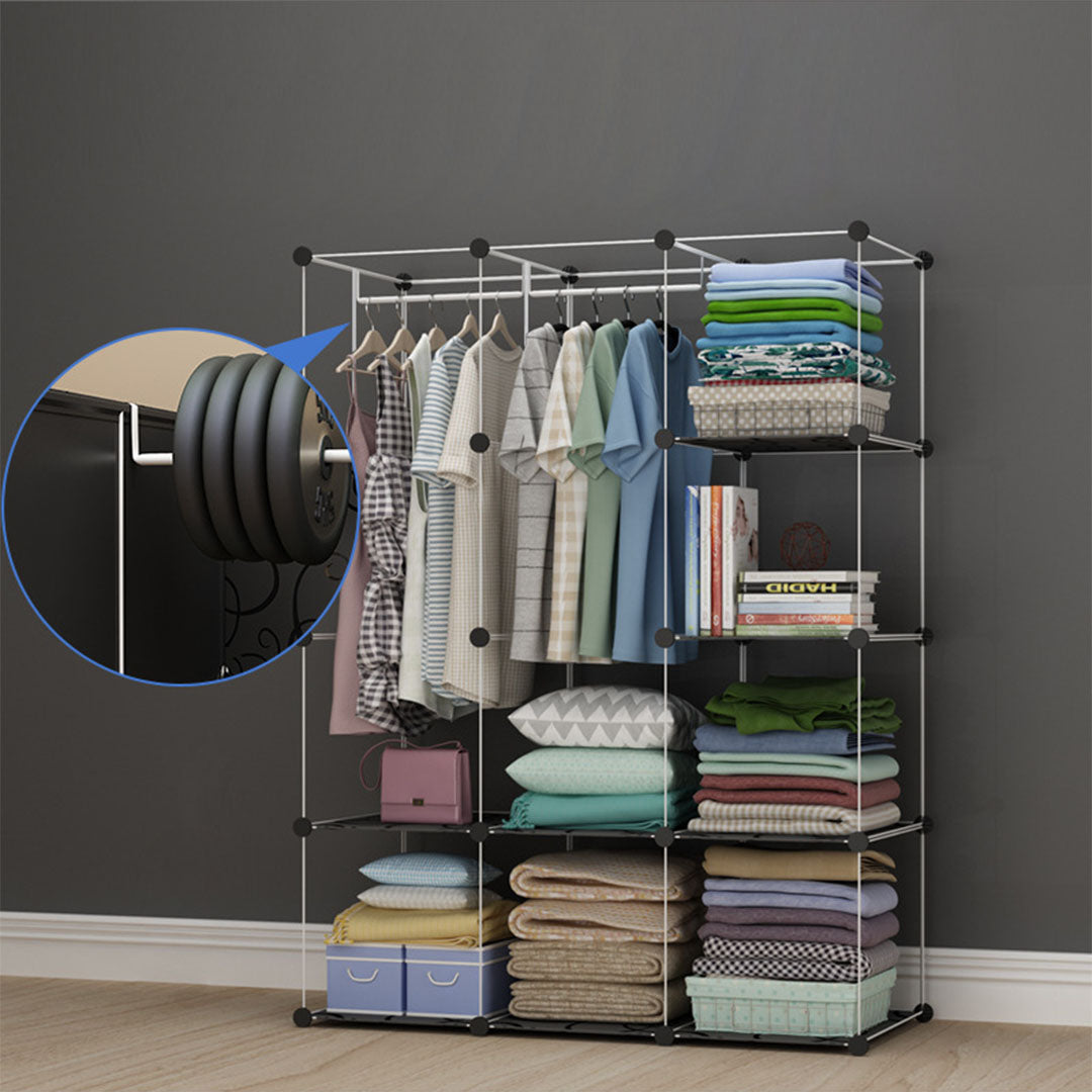 10 Cubes DIY Wardrobe Organiser