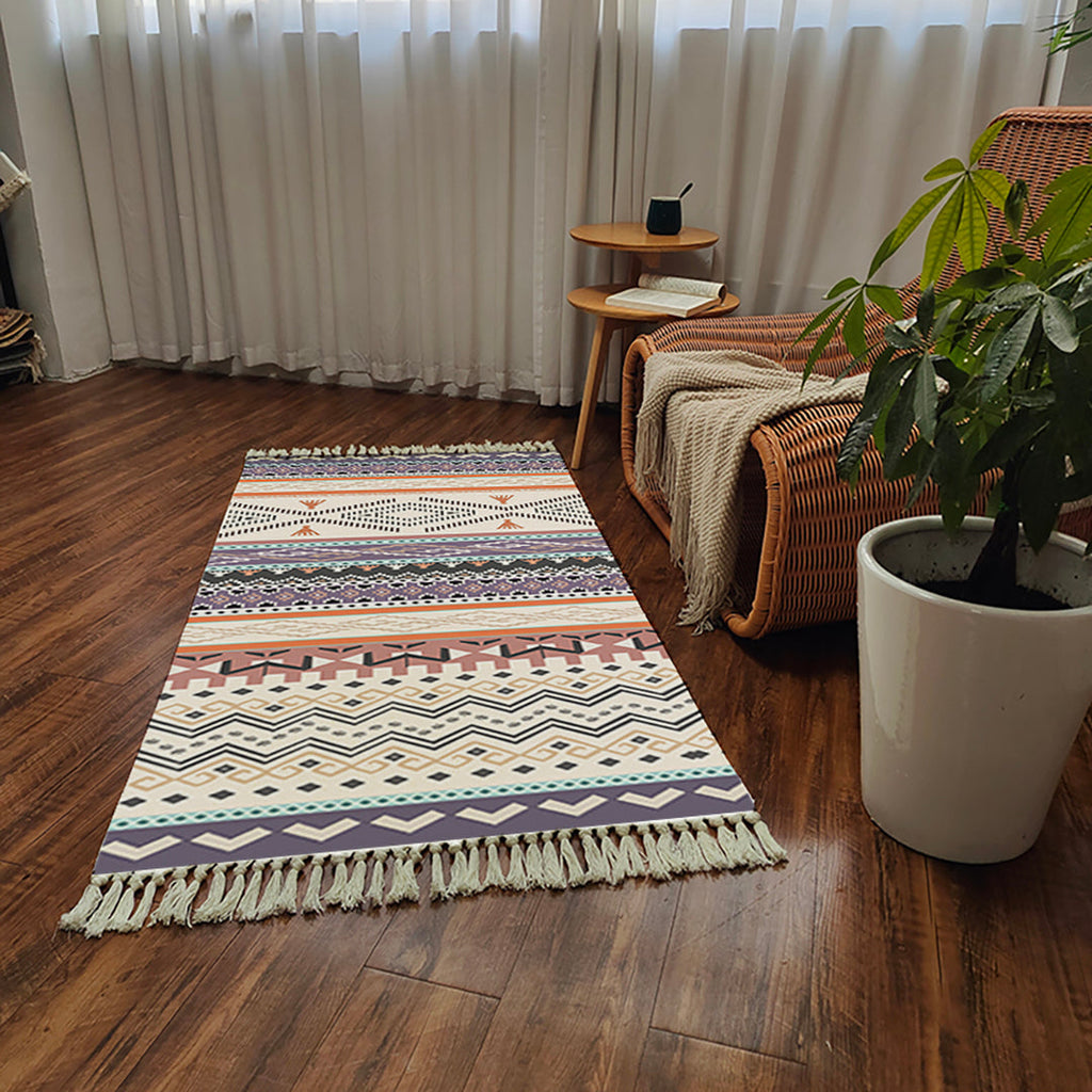 Vivid Striped Rug