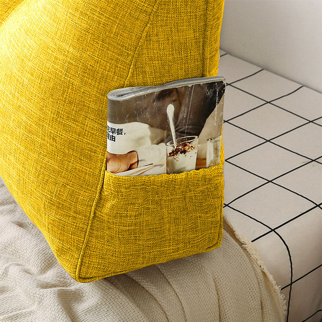 Triangular Headboard Pillow