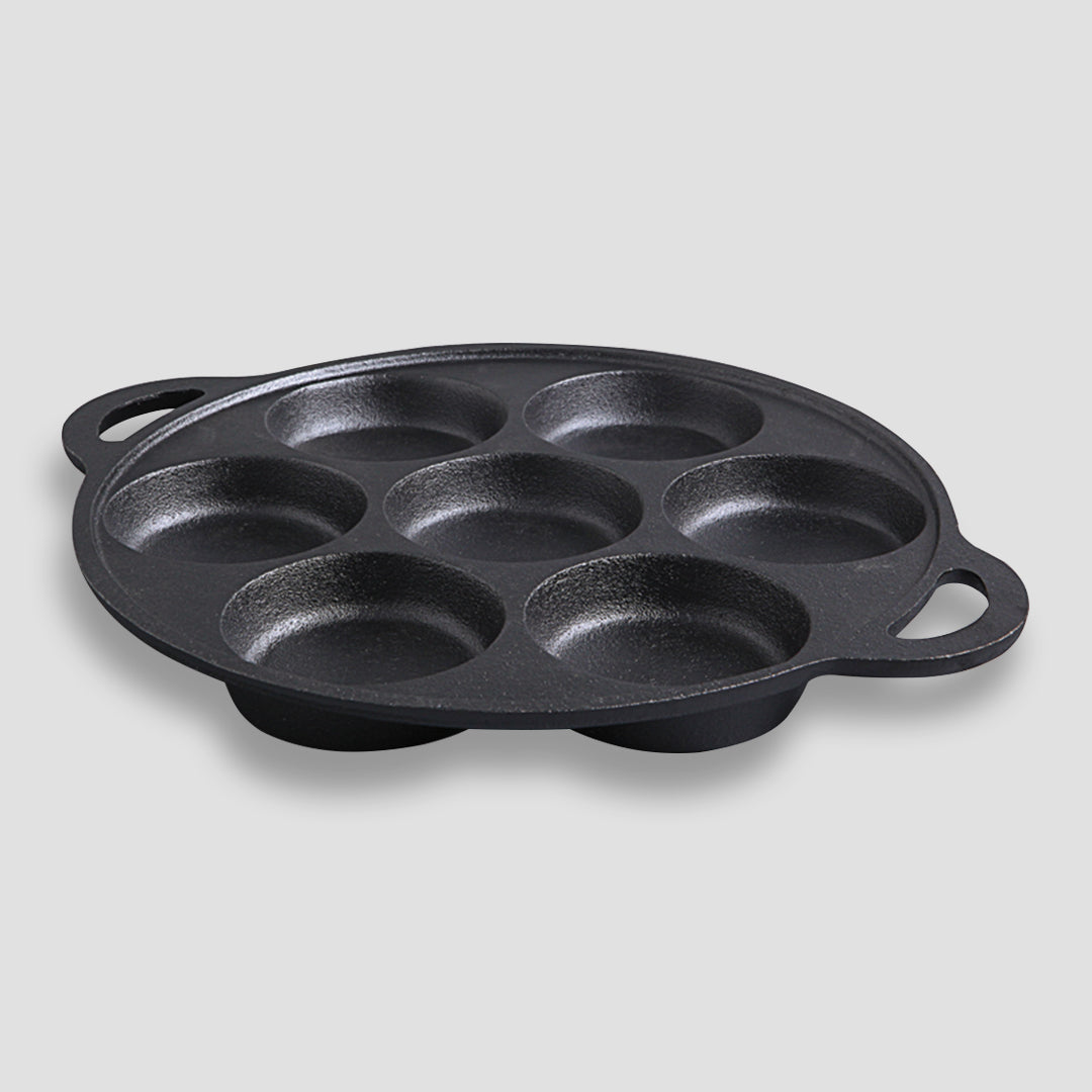 7 Holes Mold FryPan