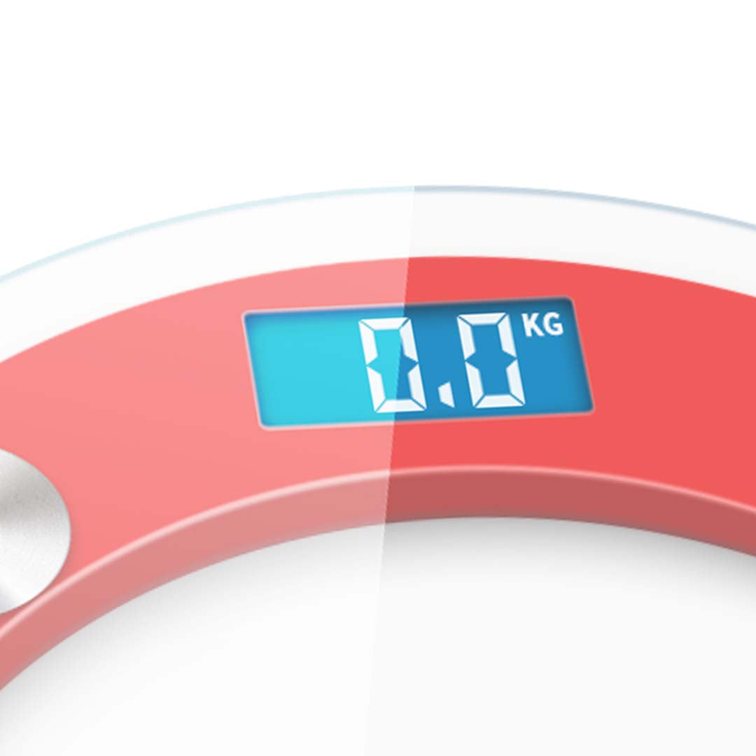 Glass LCD Electronic Scale 180kg