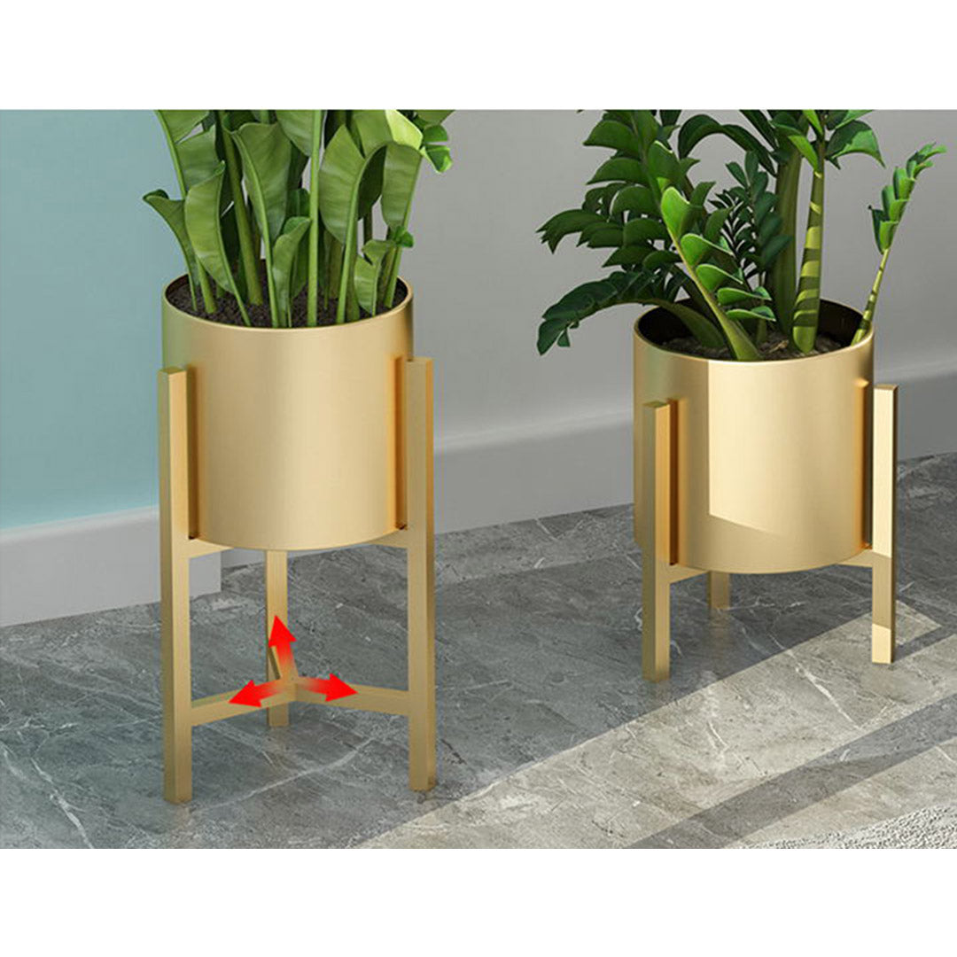 Gold Plant Stand