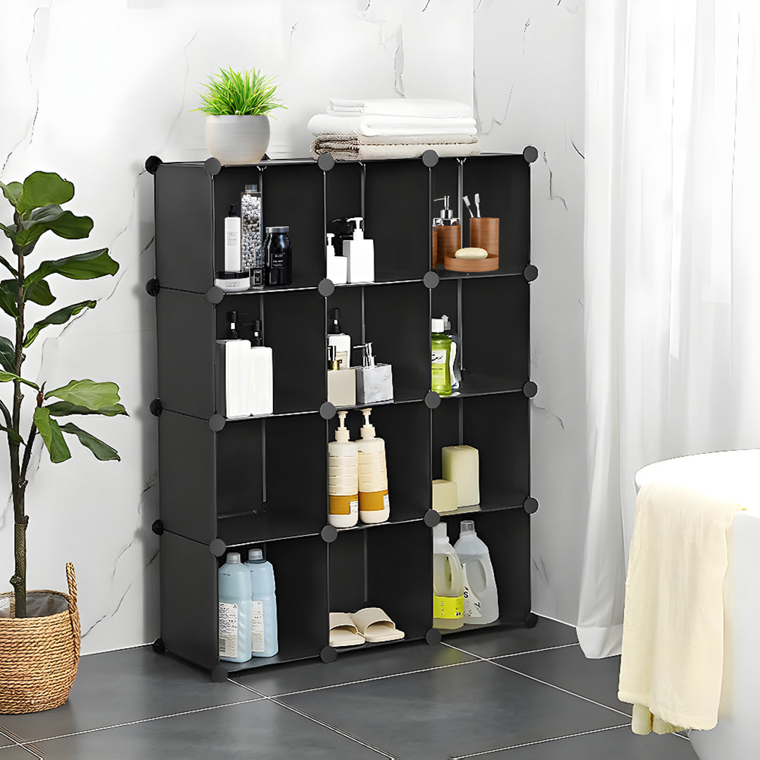 Black Portable Wardrobe Organiser