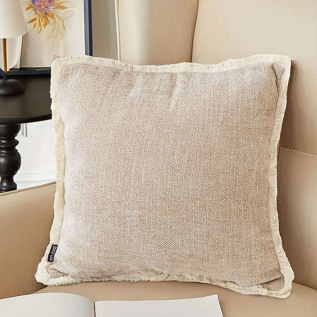 Chenille Texture Throw Pillow