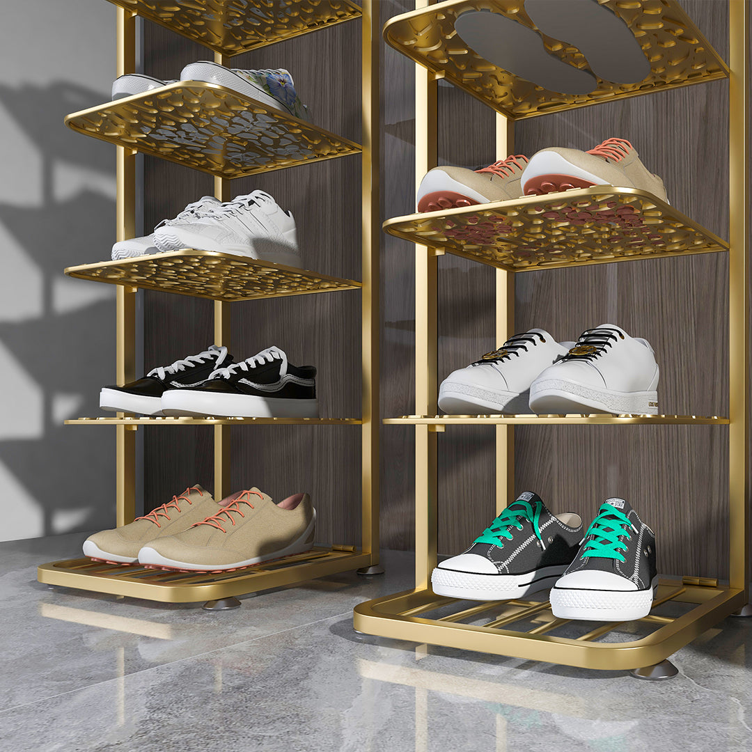 Gold Plated Shoe Organiser