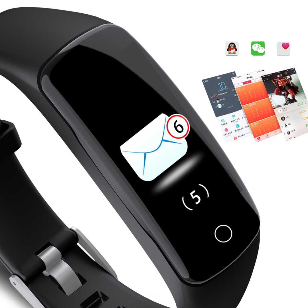 SOGA Sport Monitor Wrist Touch Fitness Tracker Smart Watch Black 1