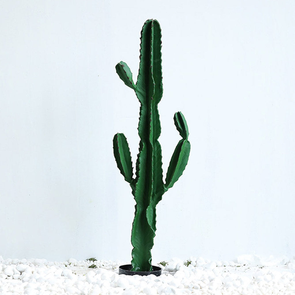 Potted Artificial Cactus Plant