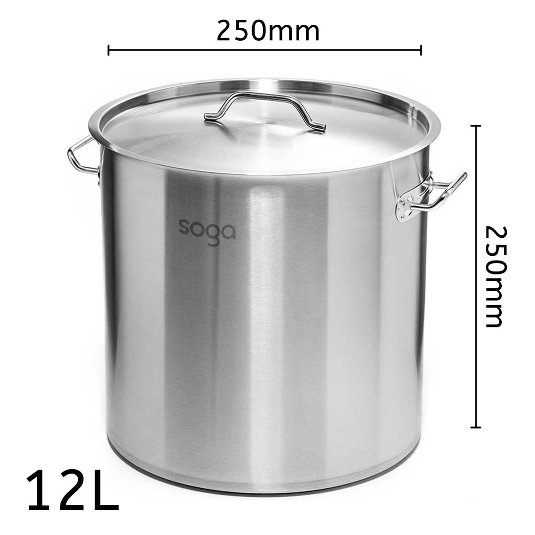 Stainless Steel Tall Stockpot