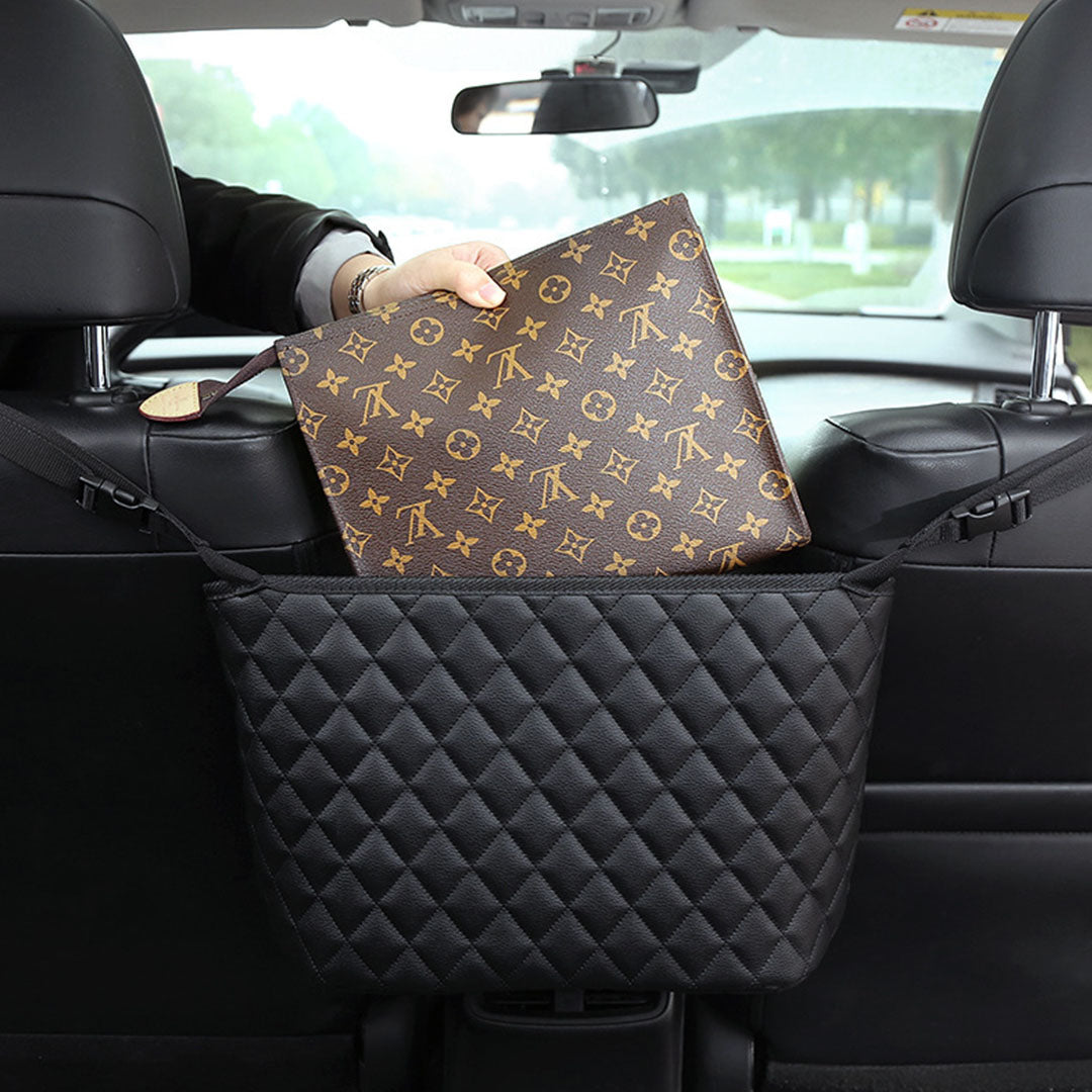 Leather Car Storage Bag