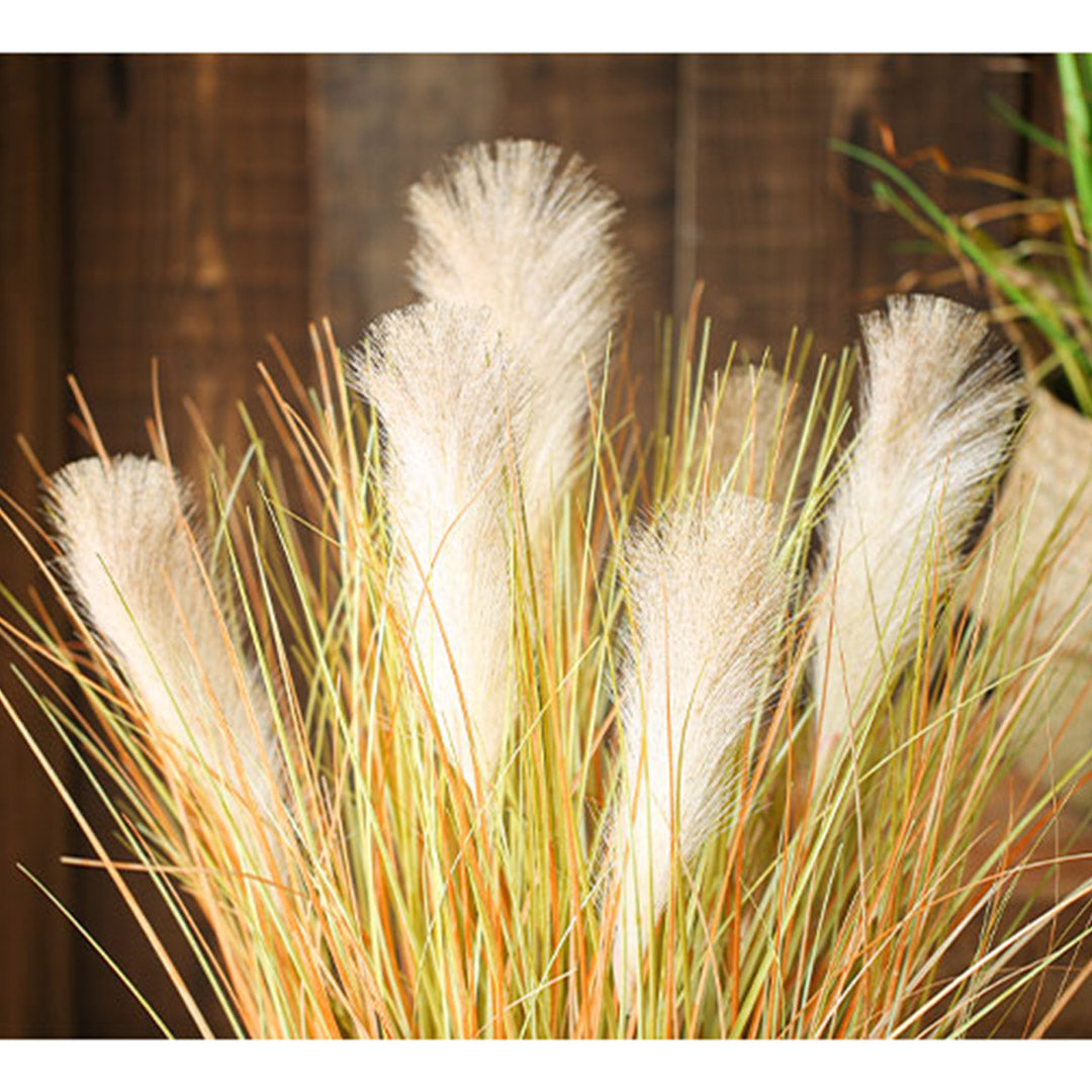 SOGA 137cm Artificial Indoor Potted Reed Bulrush Grass Tree Fake Plant Simulation Decorative