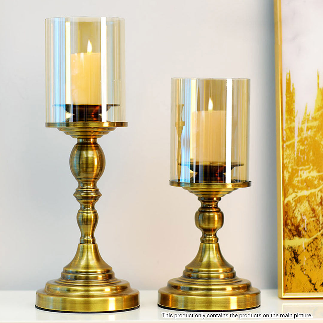 Candle Holder Stand Glass