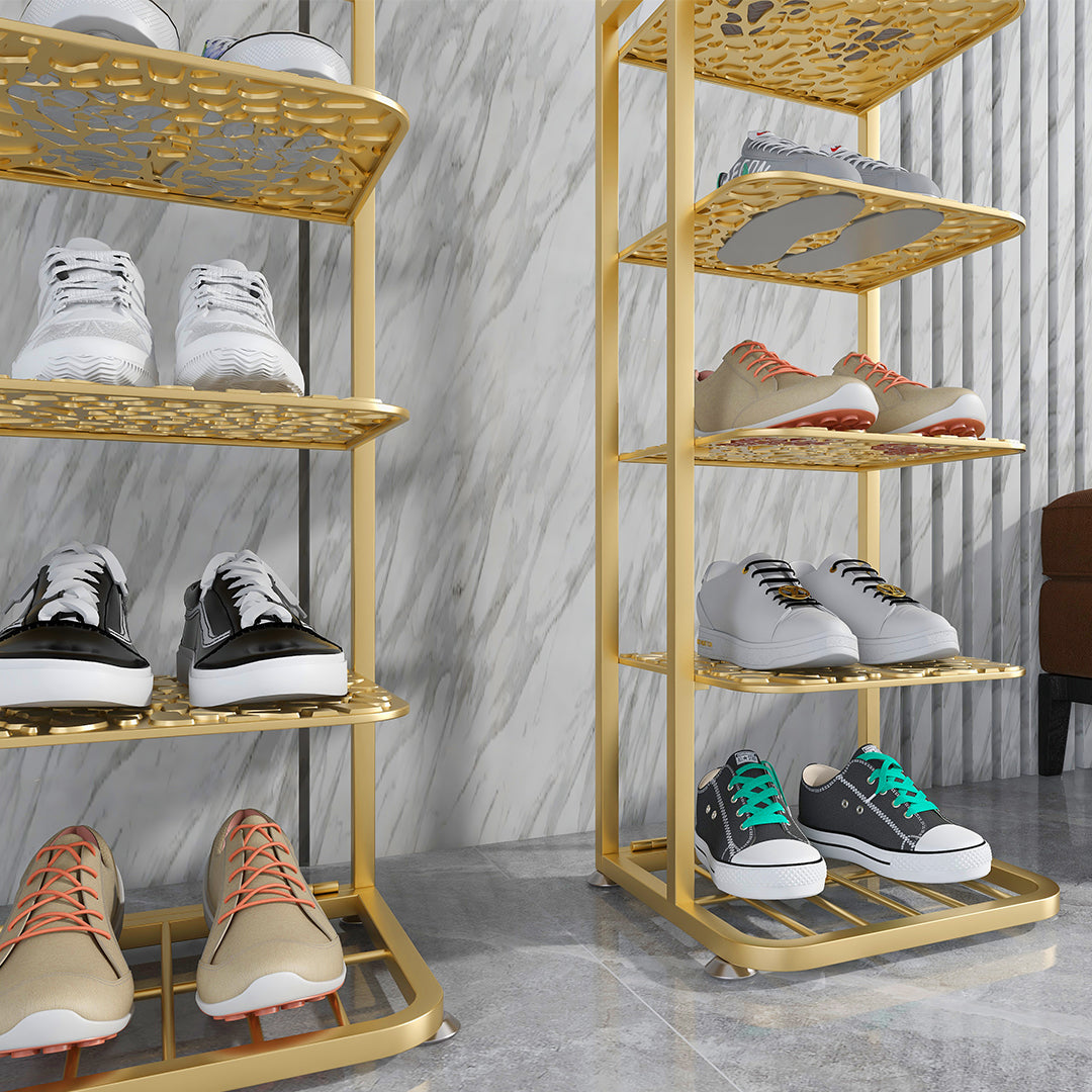 Gold Plated Shoe Organiser