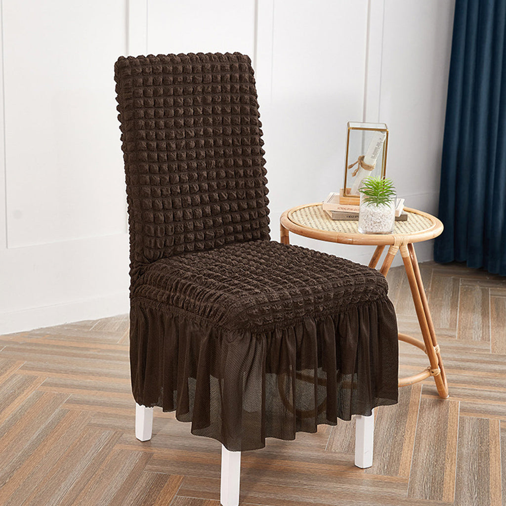 Ruffled Skirt Seat Cover