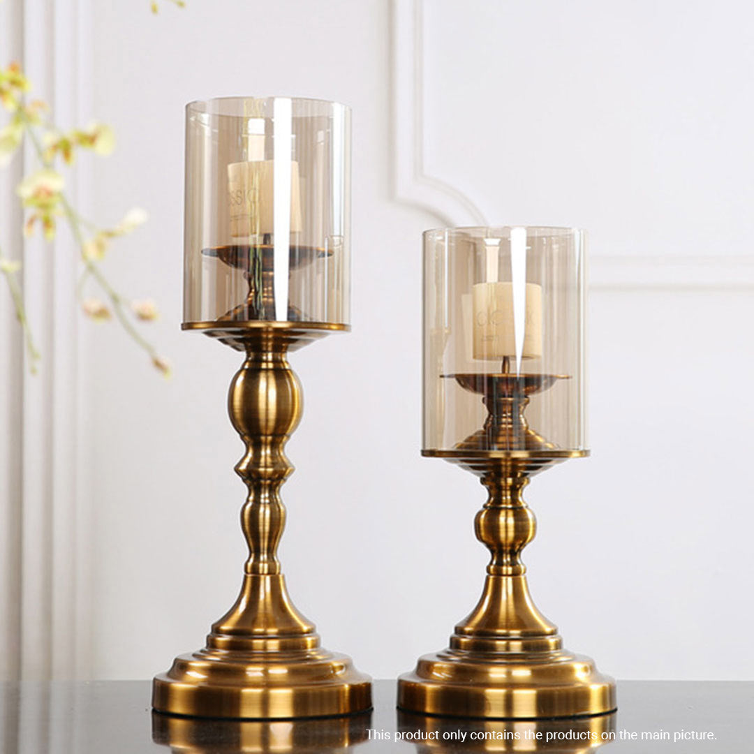 Candle Holder Stand Glass