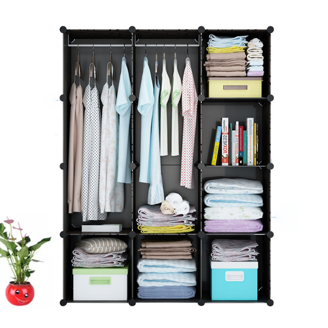 10 Cubes DIY Wardrobe Organiser