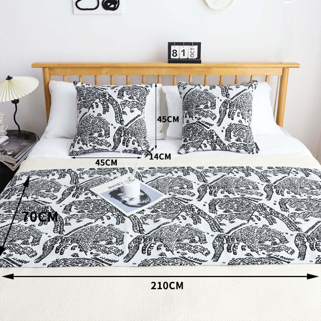 Vintage Scarf Runner Bedding Set