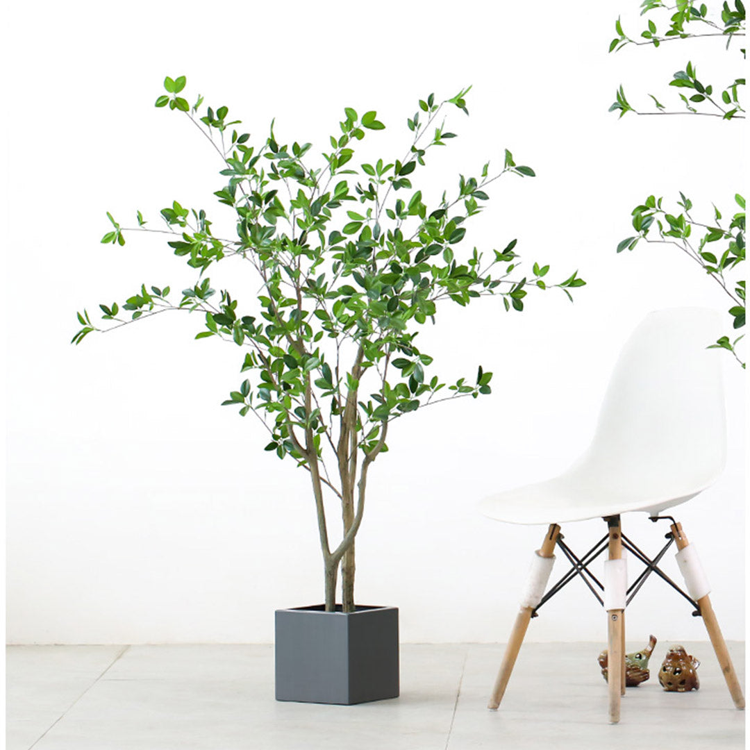 SOGA 120cm Green Artificial Indoor Watercress Tree Fake Plant Simulation Decorative