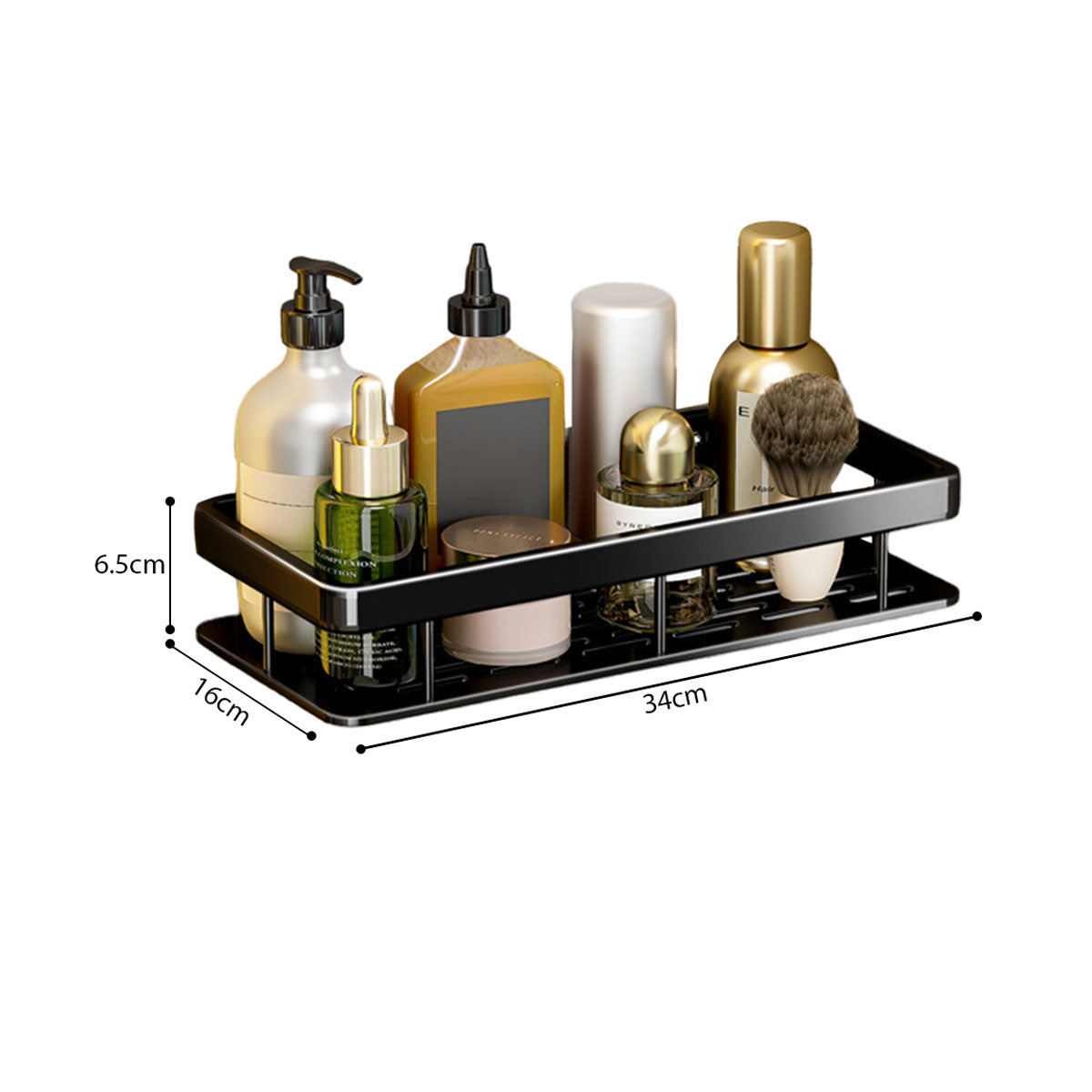 Wall-Mounted Bathroom Organiser