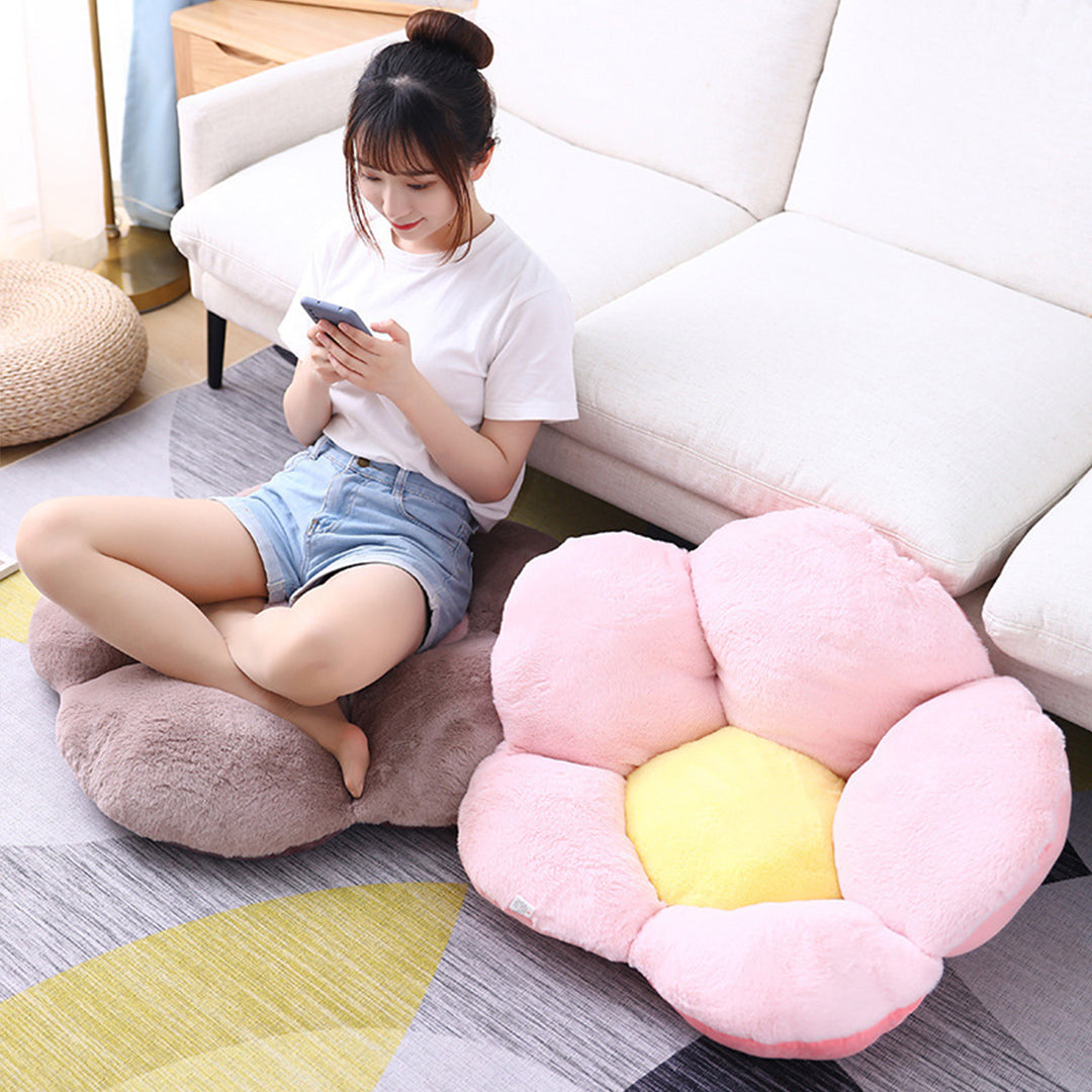 Big Flower Shape Cushion