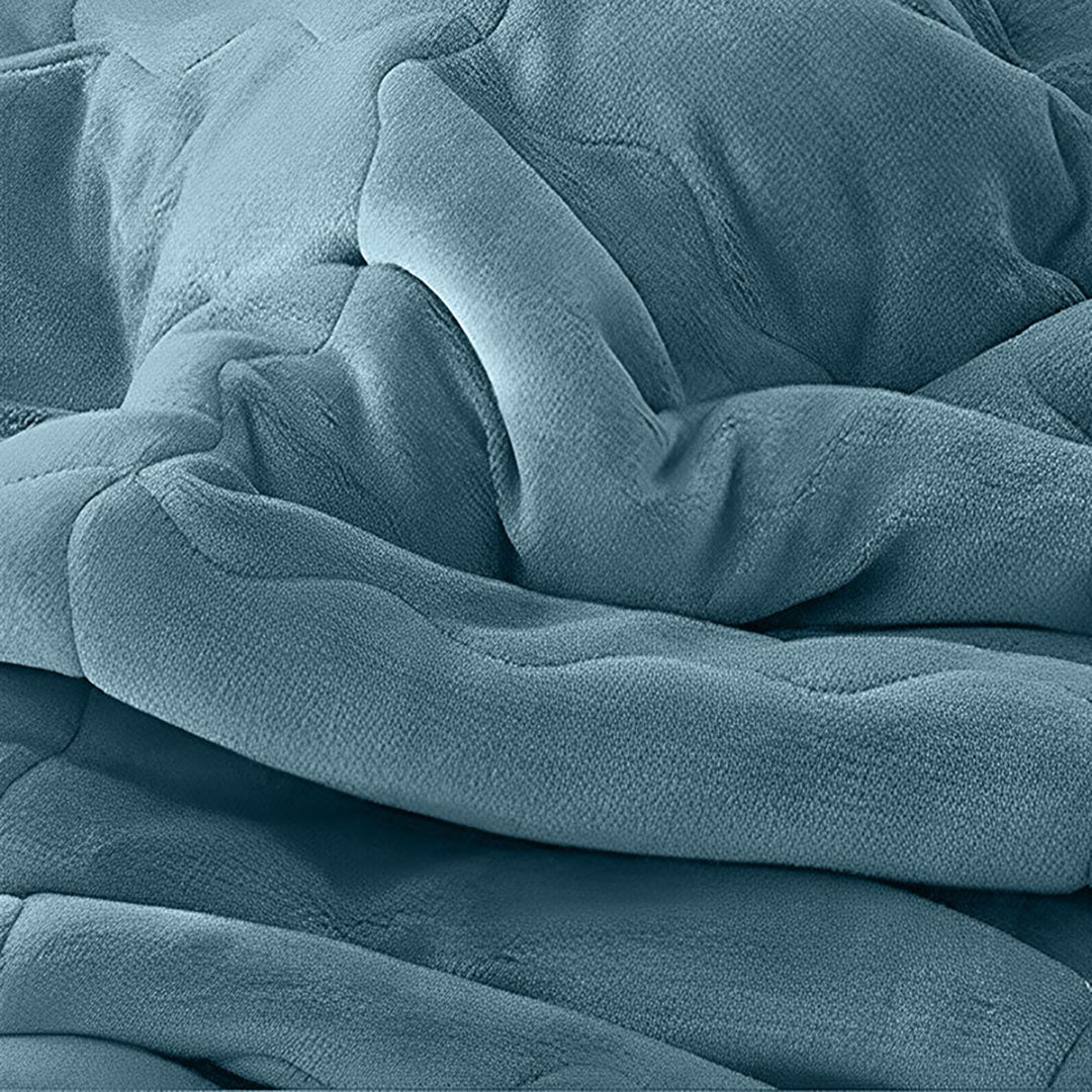 Reversible Thick Throw Blanket