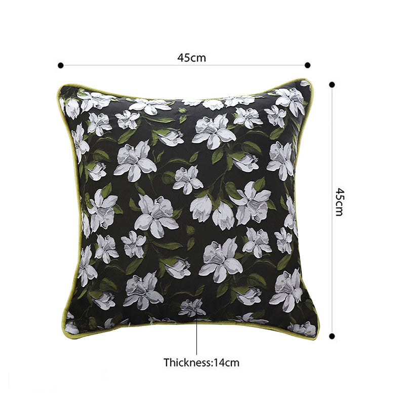 Green Foliage Pillow