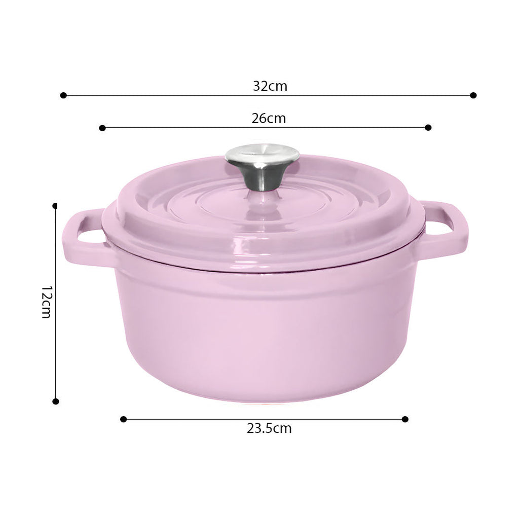 Pink Stew Cooking Pot