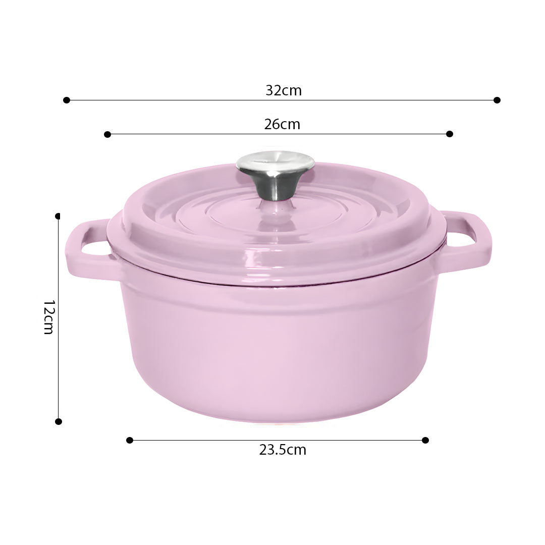 Pink Stew Cooking Pot