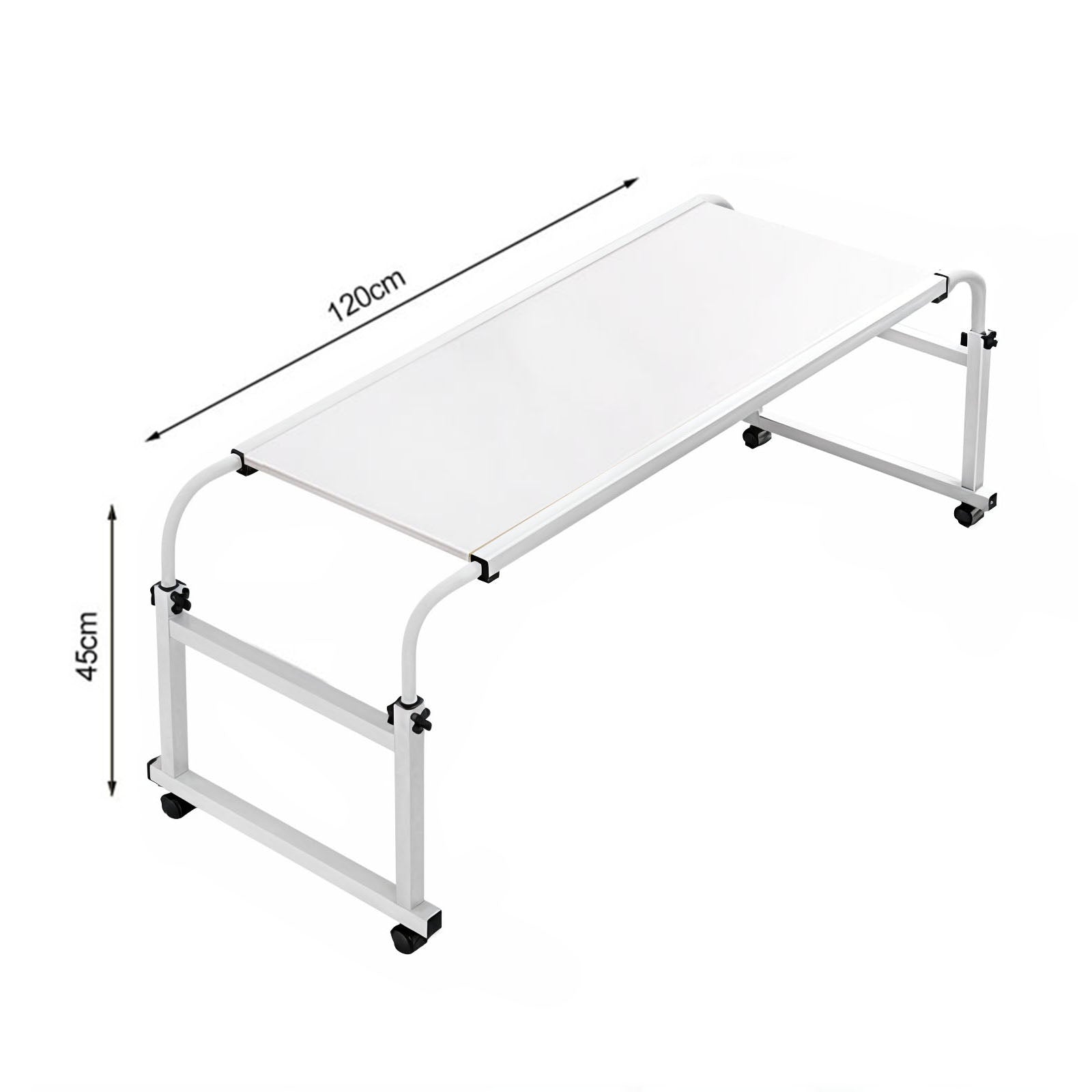 Movable White Desk