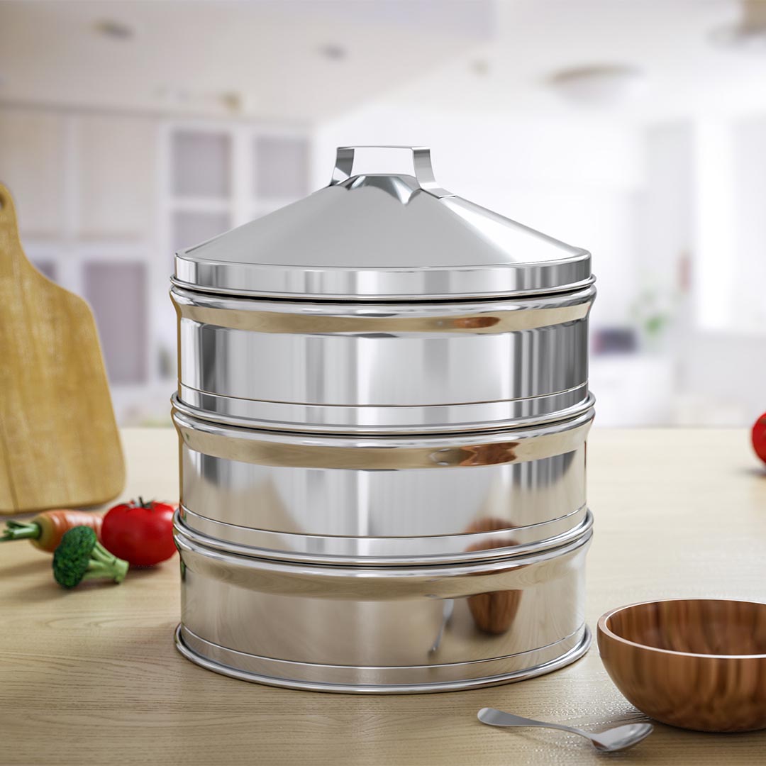 Stainless Steel Steamers With Lid