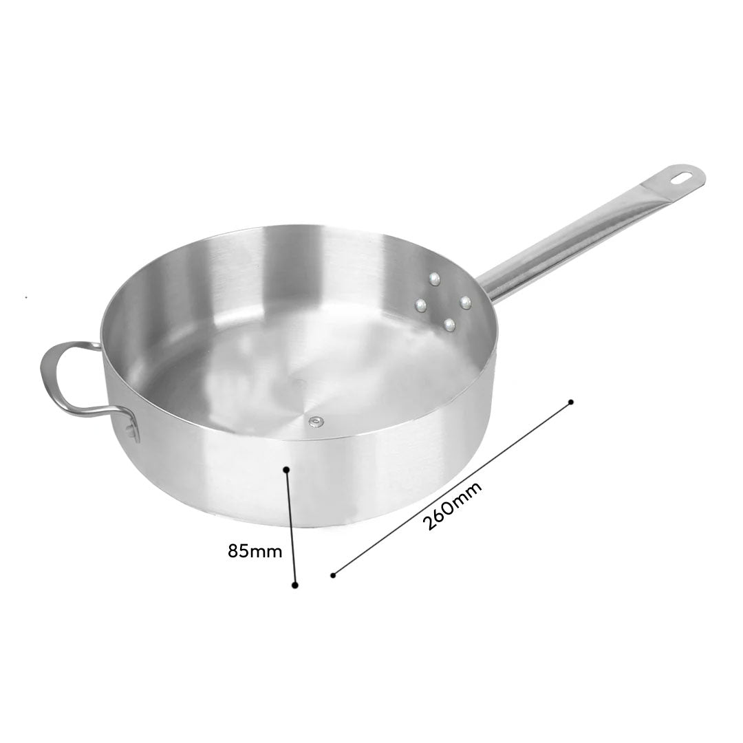 Stainless Steel Saucepan With Glass Lid