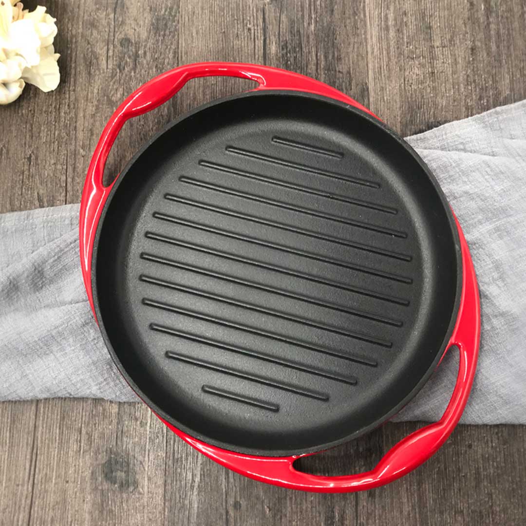 Red Griddle Pan