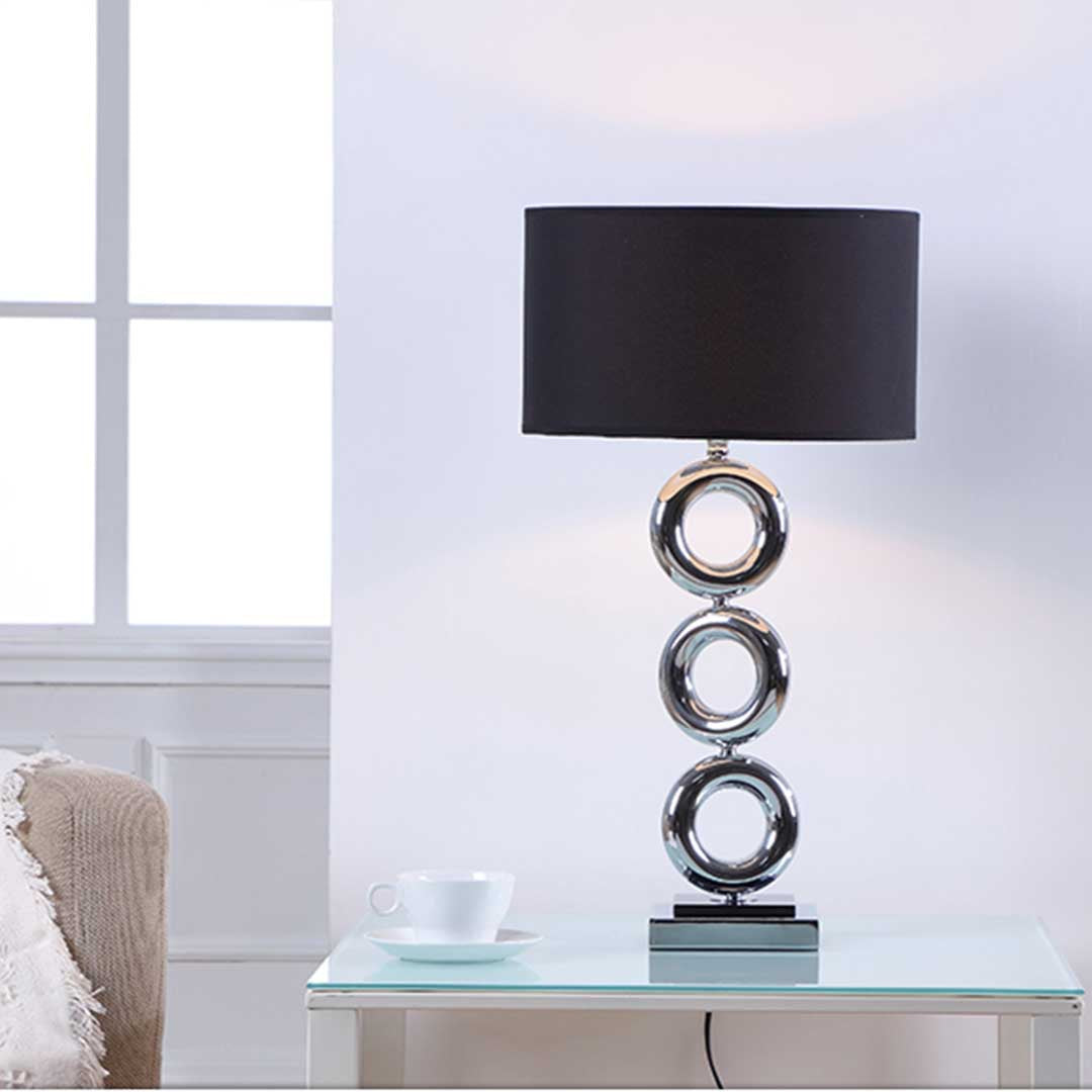 Black Table Lamp Metal Base