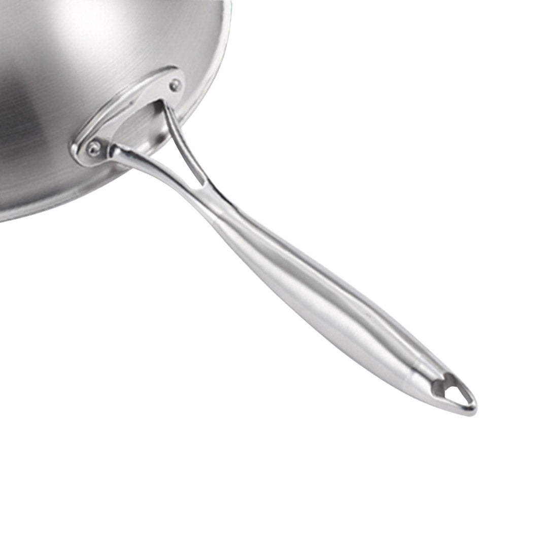 Stainless Steel Frying Pan With Lid