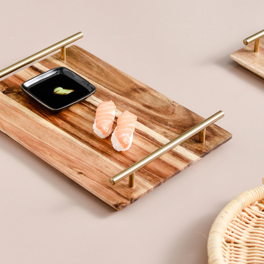 Wooden Food Tray