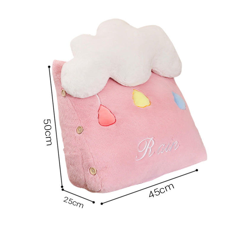 Cloud-Shaped Wedge Cushion